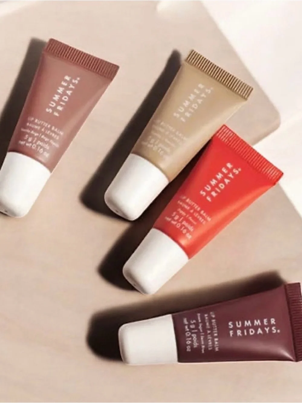 SUMMER FRIDAYS Limited Edition The Mini Neutrals Lip Butter Balm Set - 4 minis